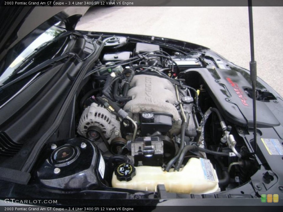 3.4 Liter 3400 SFI 12 Valve V6 Engine for the 2003 Pontiac Grand Am #49488267