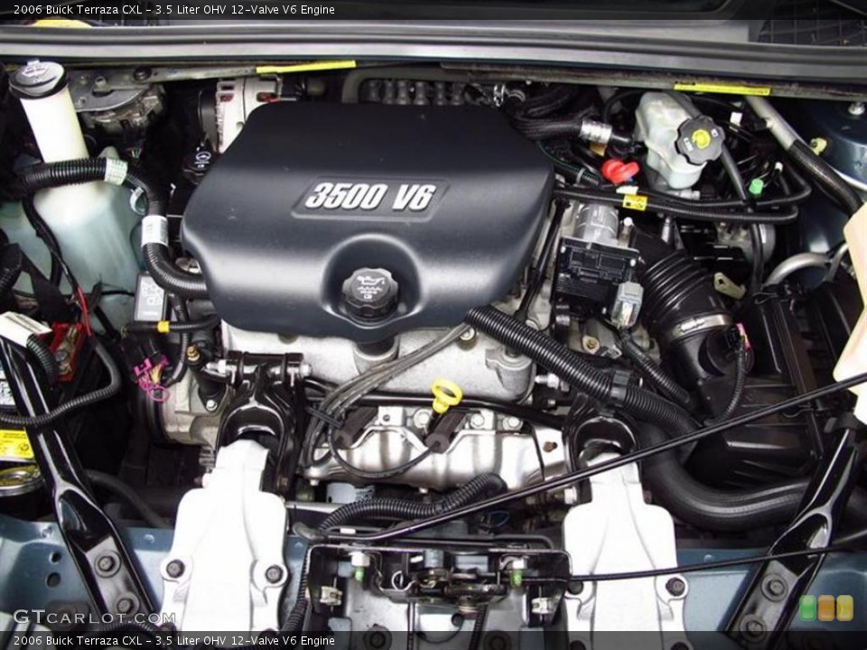 3.5 Liter OHV 12-Valve V6 Engine for the 2006 Buick Terraza #49488567