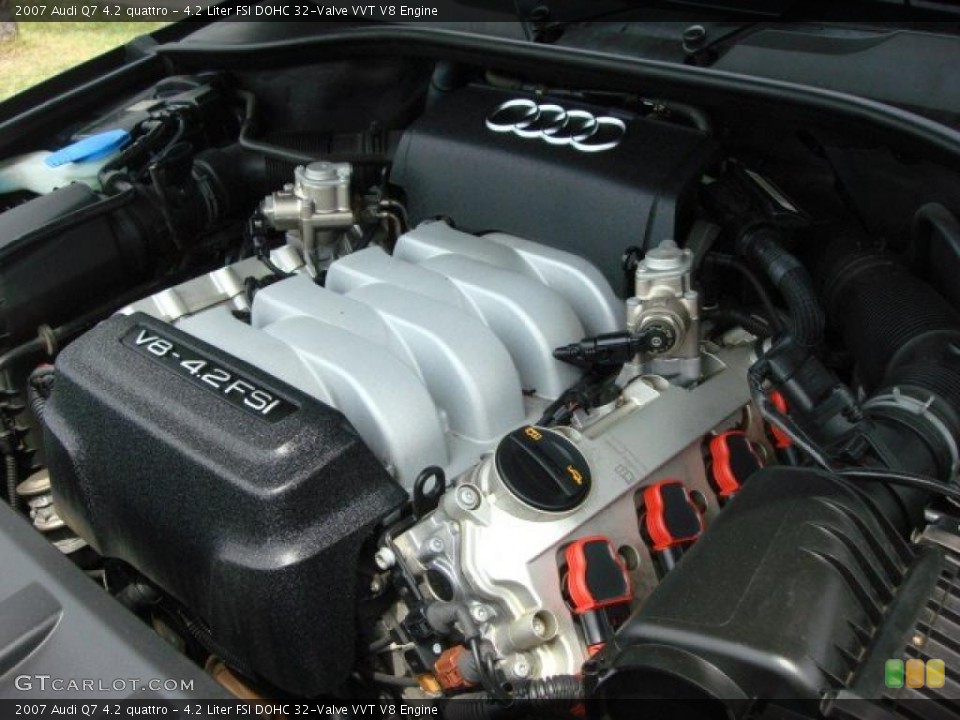 4.2 Liter FSI DOHC 32-Valve VVT V8 Engine for the 2007 Audi Q7 #49491510