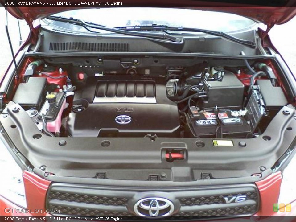 3.5 Liter DOHC 24-Valve VVT V6 Engine for the 2008 Toyota RAV4 #49498617