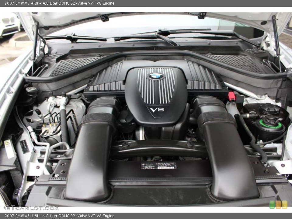 4.8 Liter DOHC 32-Valve VVT V8 Engine for the 2007 BMW X5 #49503051