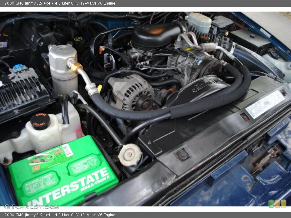 4.3 Liter OHV 12-Valve V6 Engine for the 2000 GMC Jimmy #49509258