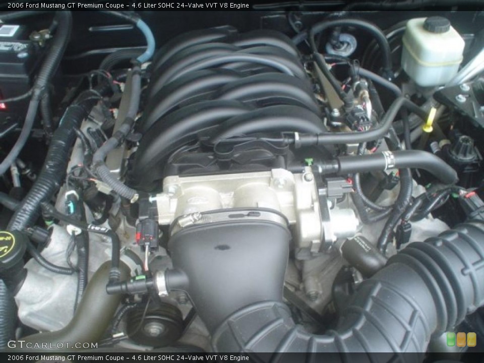 4.6 Liter SOHC 24-Valve VVT V8 Engine for the 2006 Ford Mustang #49510680