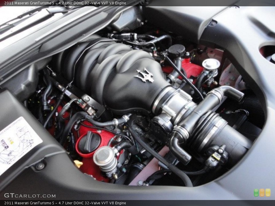 4.7 Liter DOHC 32-Valve VVT V8 Engine for the 2011 Maserati GranTurismo #49515914