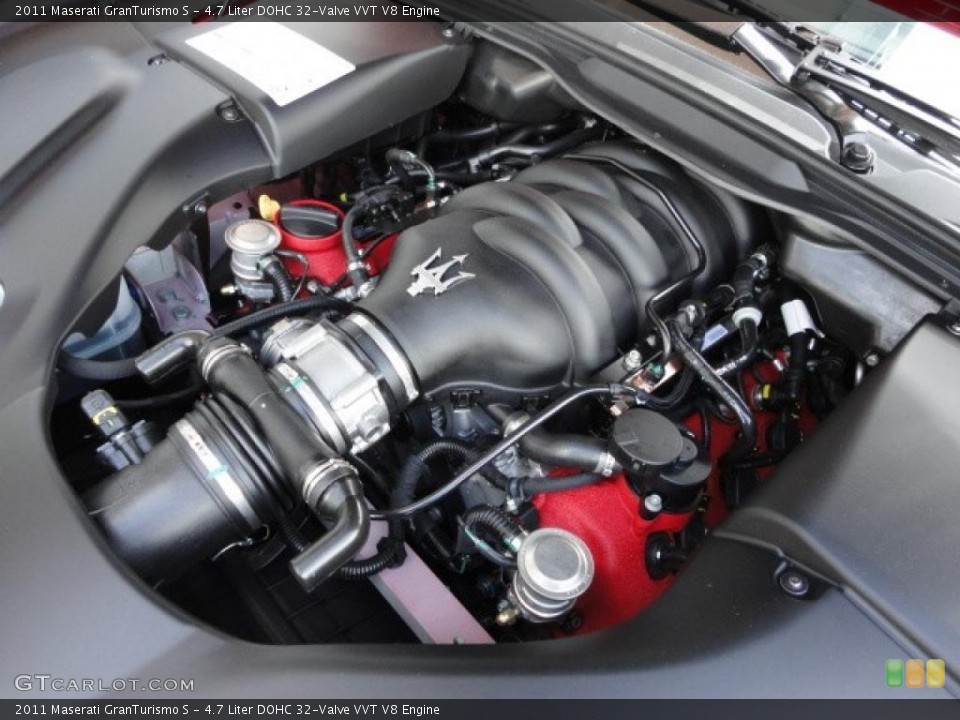 4.7 Liter DOHC 32-Valve VVT V8 Engine for the 2011 Maserati GranTurismo #49515950