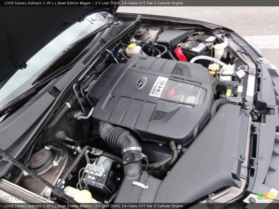 3.0 Liter DOHC 24-Valve VVT Flat 6 Cylinder Engine for the 2008 Subaru Outback #49524263
