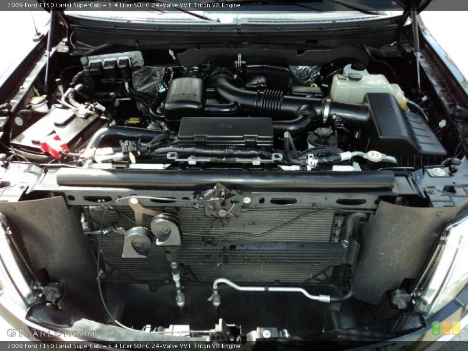 5.4 Liter SOHC 24-Valve VVT Triton V8 Engine for the 2009 Ford F150 #49533887