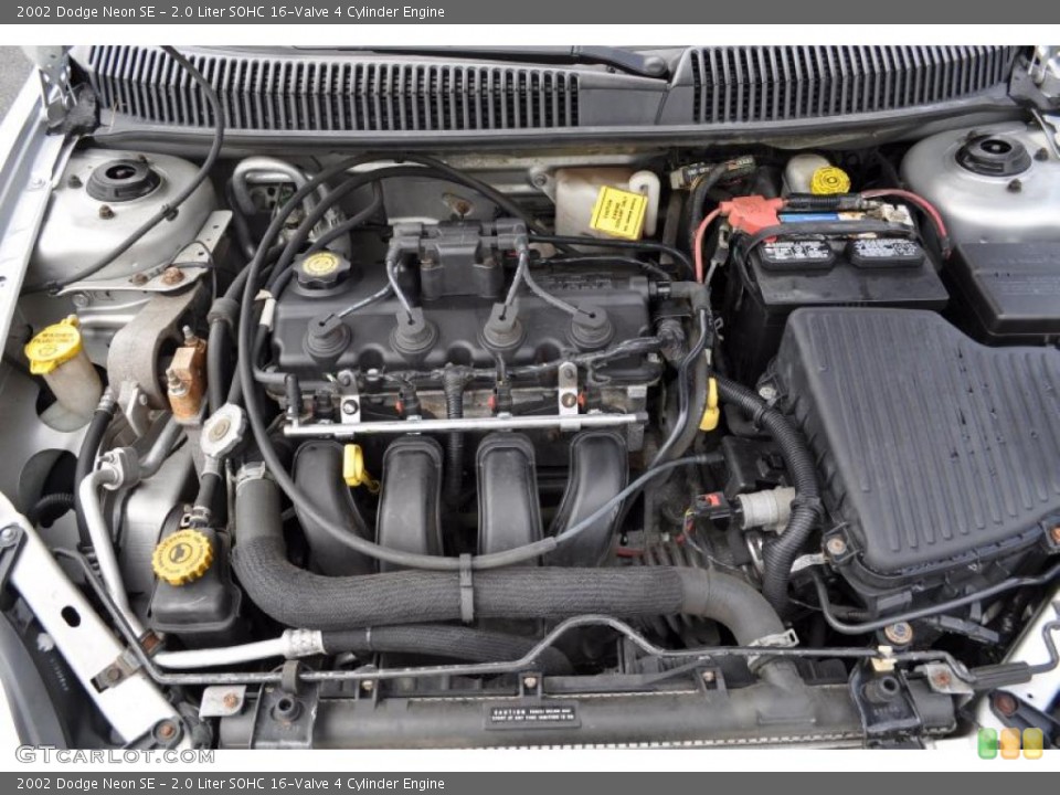 2.0 Liter SOHC 16-Valve 4 Cylinder Engine for the 2002 Dodge Neon #49535288