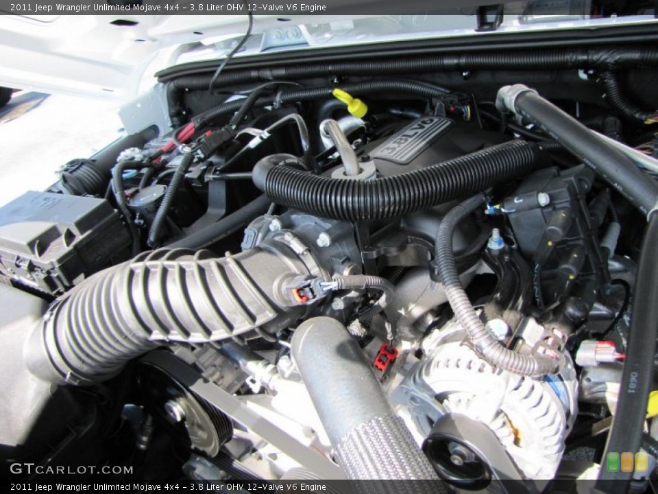 3.8 Liter OHV 12-Valve V6 Engine for the 2011 Jeep Wrangler Unlimited #49556339