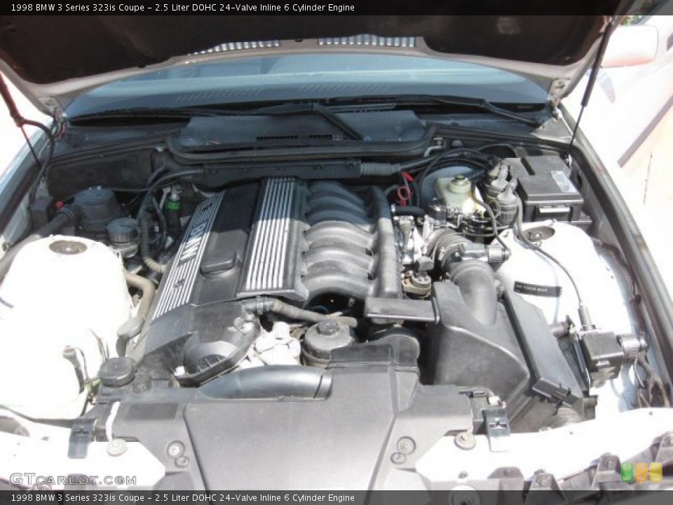 2.5 Liter DOHC 24-Valve Inline 6 Cylinder Engine for the 1998 BMW 3 Series #49556657