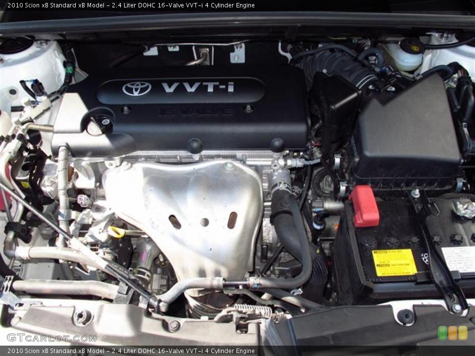 2.4 Liter DOHC 16-Valve VVT-i 4 Cylinder Engine for the 2010 Scion xB #49569484