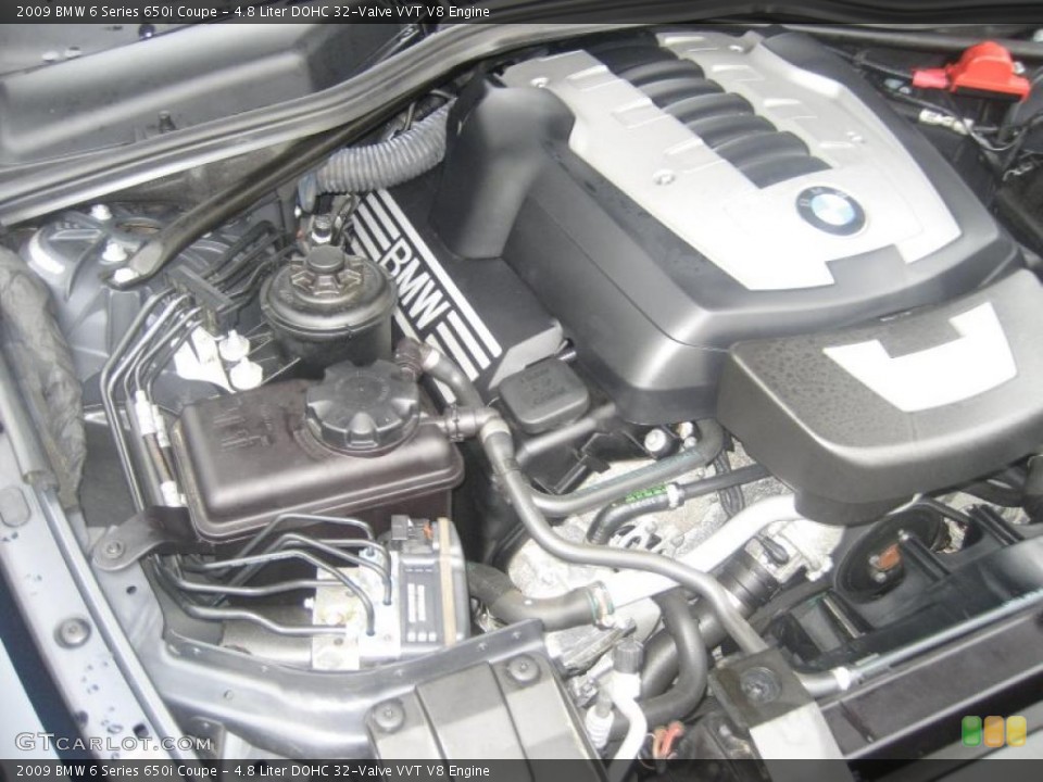 4.8 Liter DOHC 32-Valve VVT V8 Engine for the 2009 BMW 6 Series #49571050