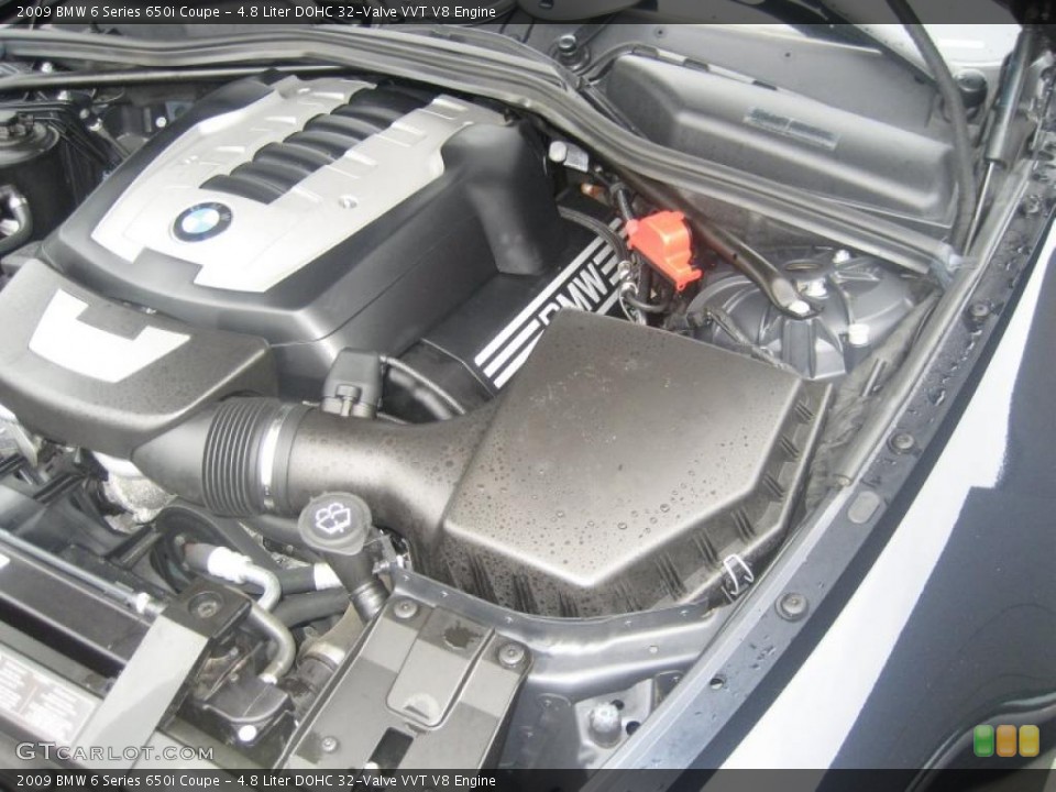 4.8 Liter DOHC 32-Valve VVT V8 Engine for the 2009 BMW 6 Series #49571080