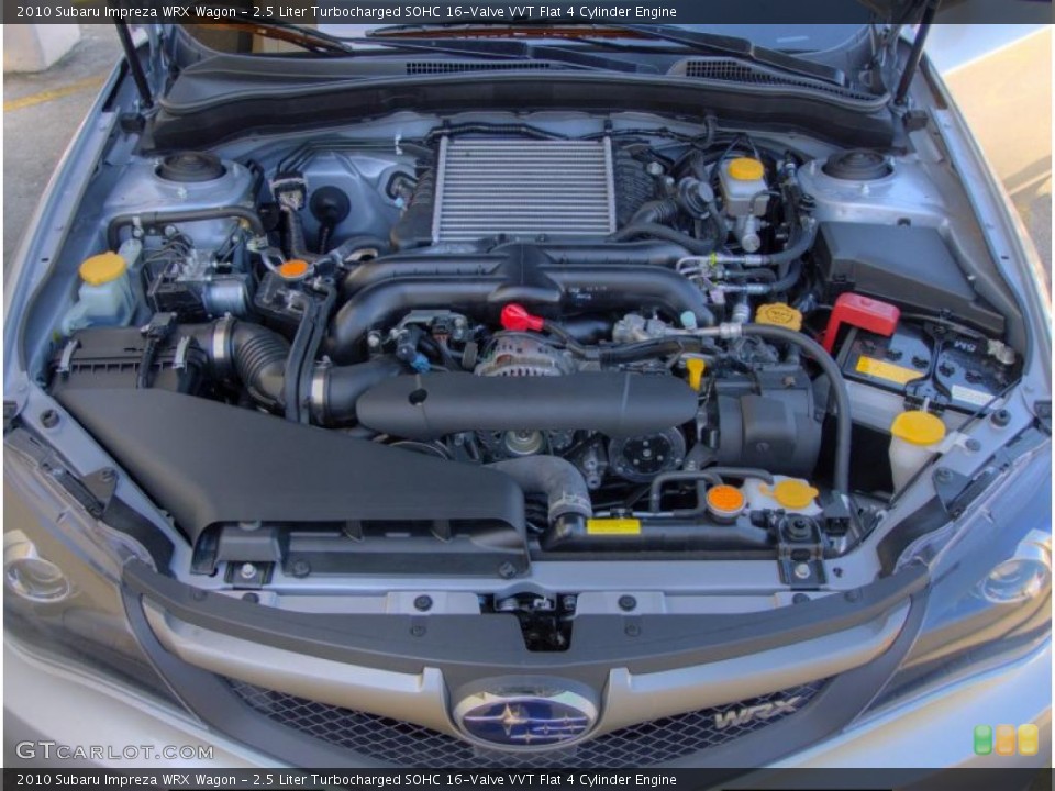 2.5 Liter Turbocharged SOHC 16-Valve VVT Flat 4 Cylinder Engine for the 2010 Subaru Impreza #49575018