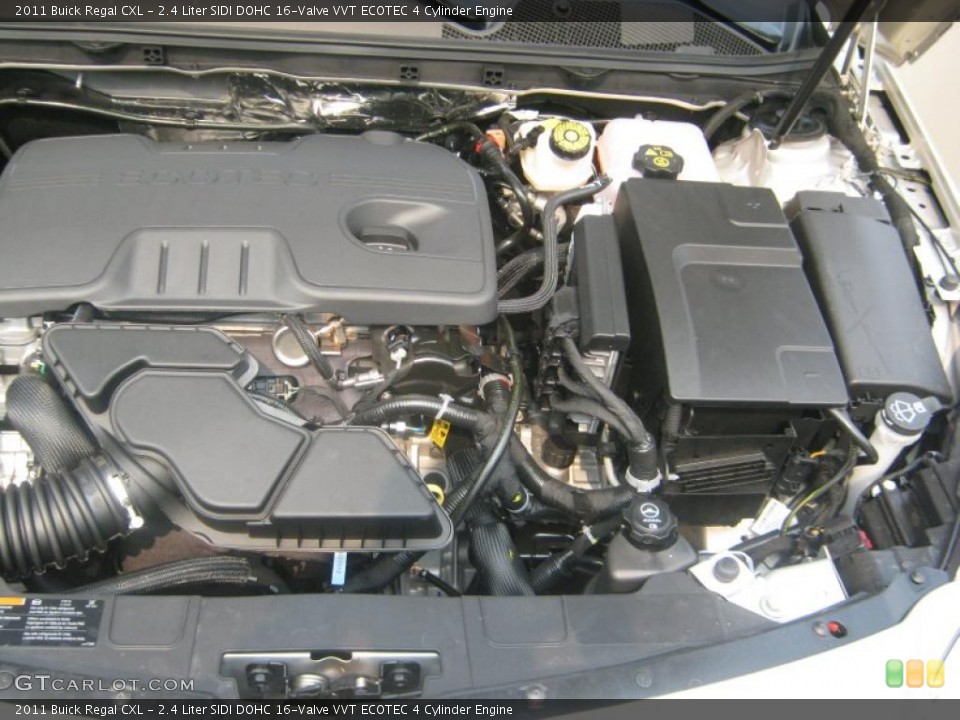 2.4 Liter SIDI DOHC 16-Valve VVT ECOTEC 4 Cylinder Engine for the 2011 Buick Regal #49577889