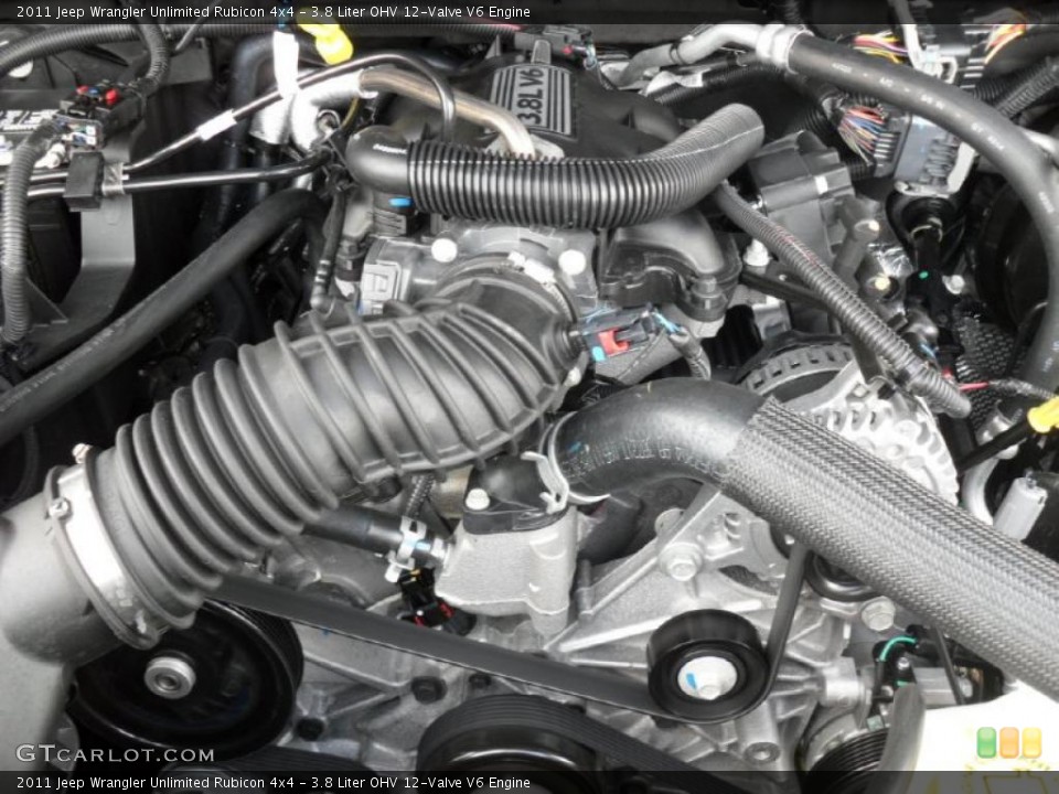 3.8 Liter OHV 12-Valve V6 Engine for the 2011 Jeep Wrangler Unlimited #49584787