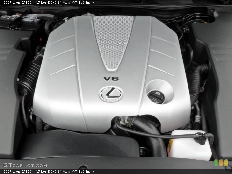 3.5 Liter DOHC 24-Valve VVT-i V6 Engine for the 2007 Lexus GS #49586827