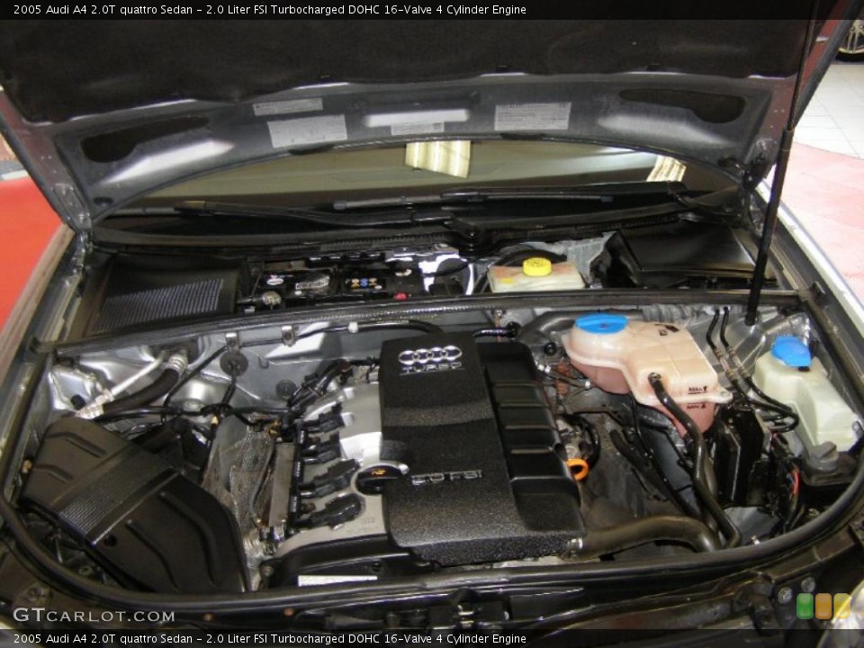 2.0 Liter FSI Turbocharged DOHC 16-Valve 4 Cylinder Engine for the 2005 Audi A4 #49590205