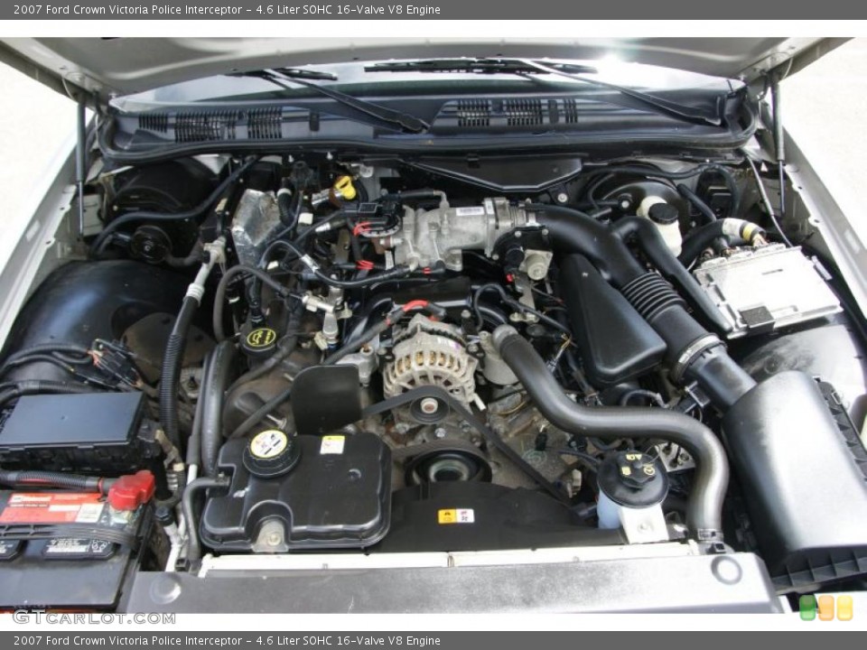 4.6 Liter SOHC 16-Valve V8 Engine for the 2007 Ford Crown Victoria #49603969