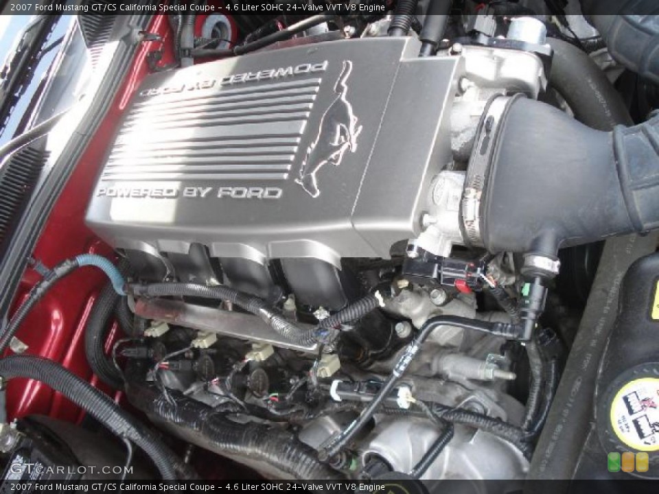 4.6 Liter SOHC 24-Valve VVT V8 Engine for the 2007 Ford Mustang #49606792