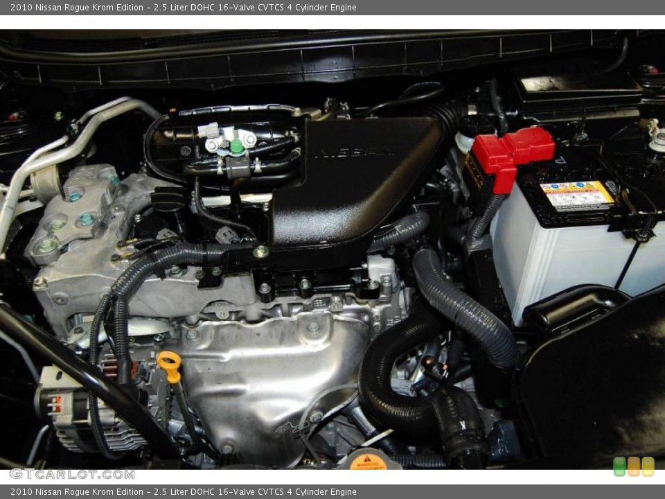 2.5 Liter DOHC 16-Valve CVTCS 4 Cylinder Engine for the 2010 Nissan Rogue #49608322