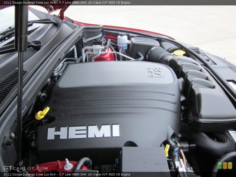 5.7 Liter HEMI OHV 16-Valve VVT MDS V8 Engine for the 2011 Dodge Durango #49613926