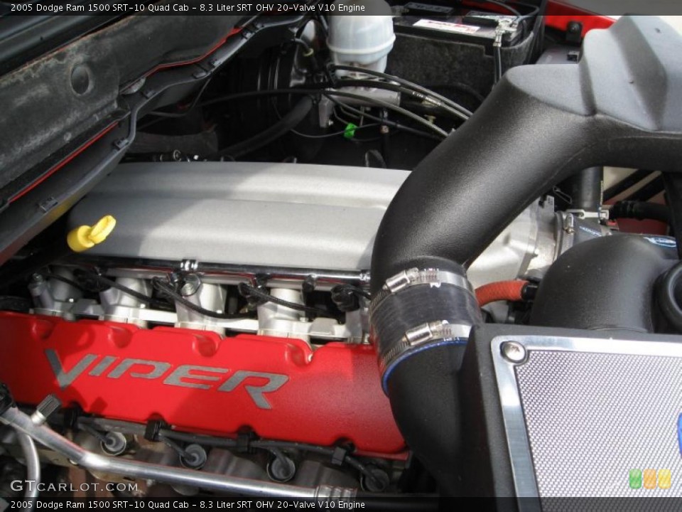 8.3 Liter SRT OHV 20-Valve V10 Engine for the 2005 Dodge Ram 1500 #49614247