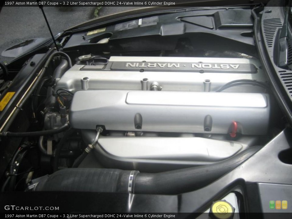 3.2 Liter Supercharged DOHC 24-Valve Inline 6 Cylinder 1997 Aston Martin DB7 Engine