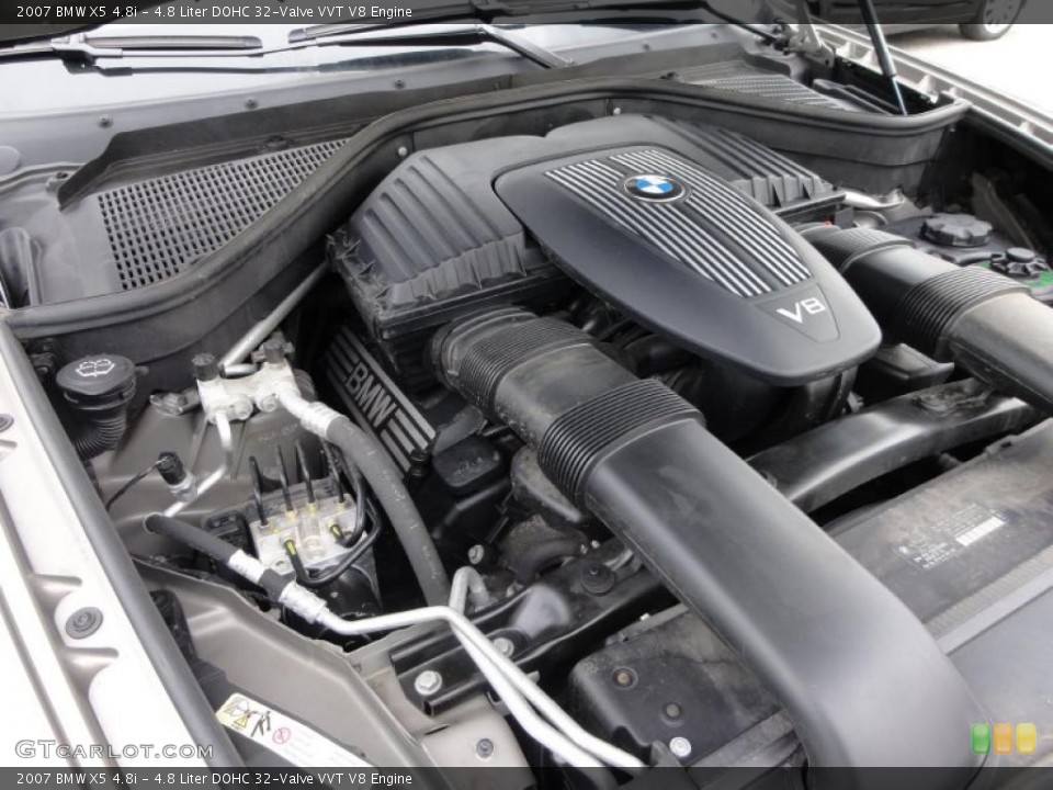 4.8 Liter DOHC 32-Valve VVT V8 Engine for the 2007 BMW X5 #49621972