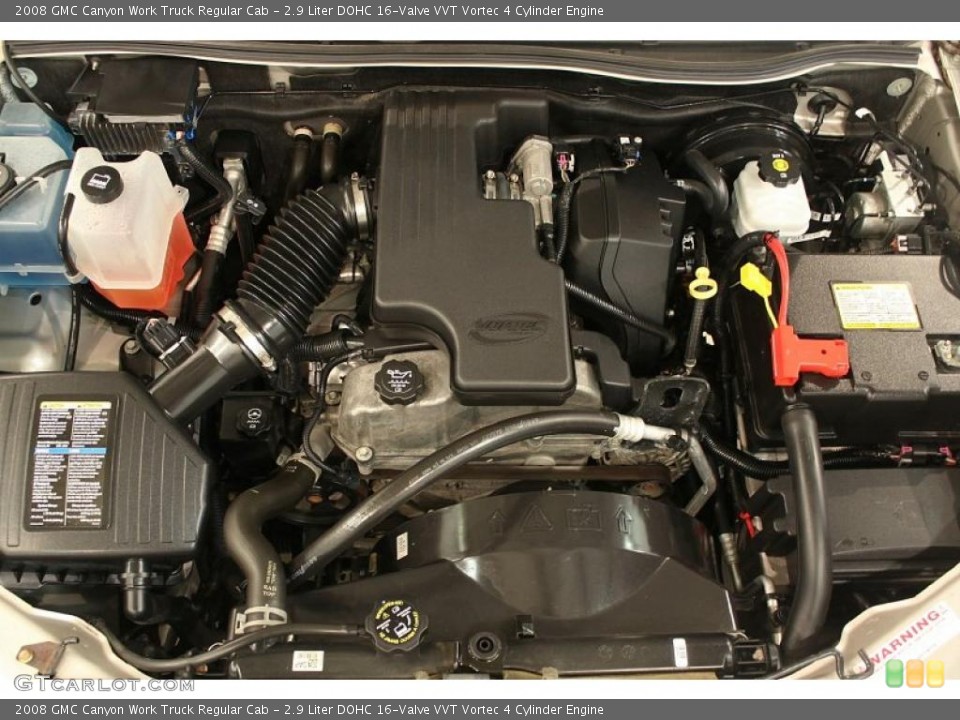 2.9 Liter DOHC 16-Valve VVT Vortec 4 Cylinder Engine for the 2008 GMC Canyon #49626823
