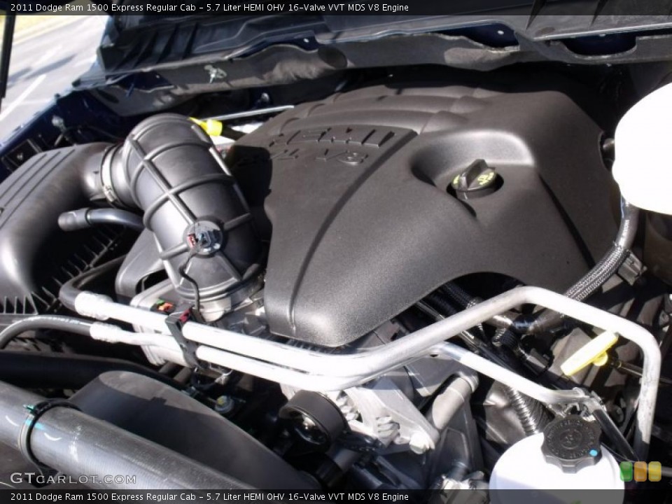 5.7 Liter HEMI OHV 16-Valve VVT MDS V8 Engine for the 2011 Dodge Ram 1500 #49631264