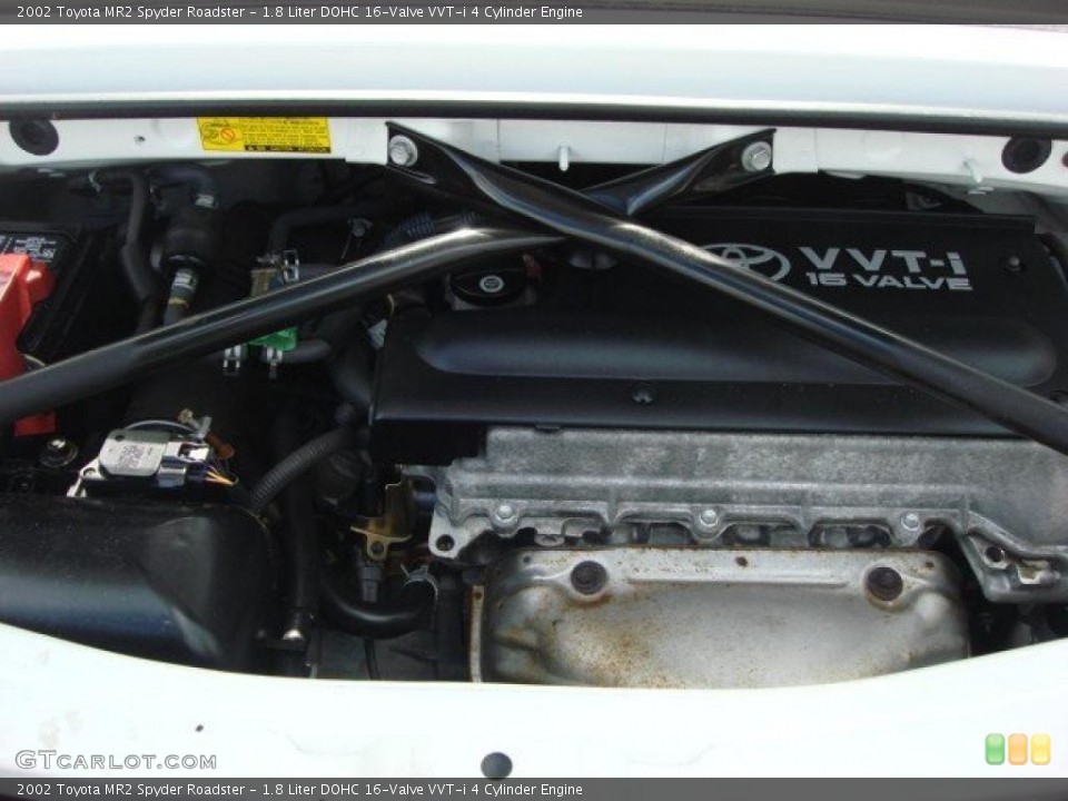 1.8 Liter DOHC 16-Valve VVT-i 4 Cylinder Engine for the 2002 Toyota MR2 Spyder #49635839
