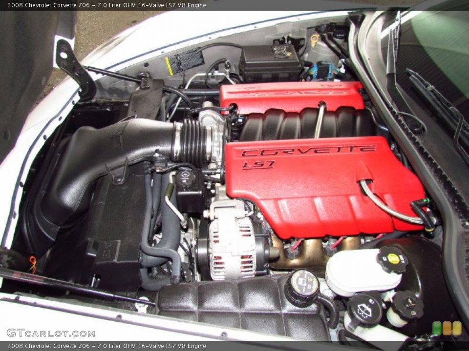 7.0 Liter OHV 16-Valve LS7 V8 Engine for the 2008 Chevrolet Corvette #49656507