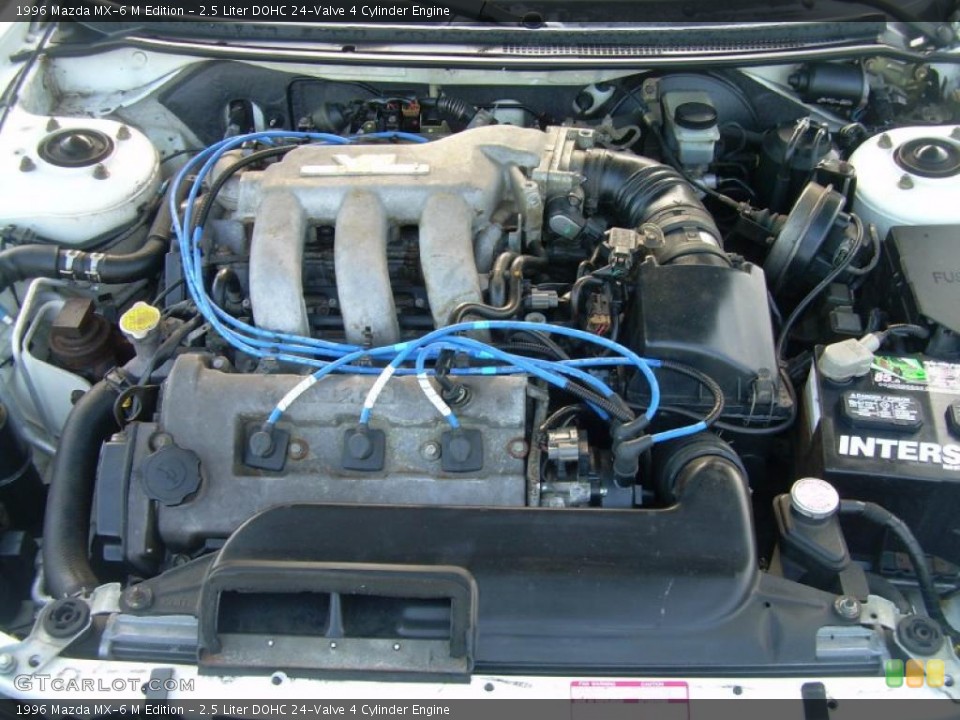 2.5 Liter DOHC 24-Valve 4 Cylinder Engine for the 1996 Mazda MX-6 #49663732