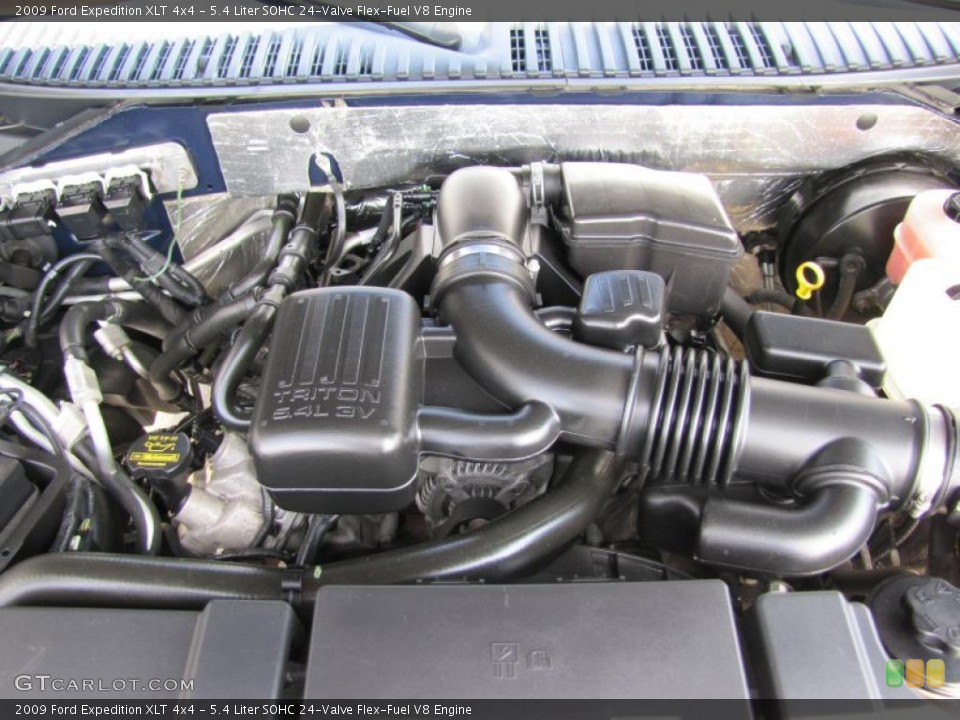 5.4 Liter SOHC 24-Valve Flex-Fuel V8 Engine for the 2009 Ford Expedition #49669713