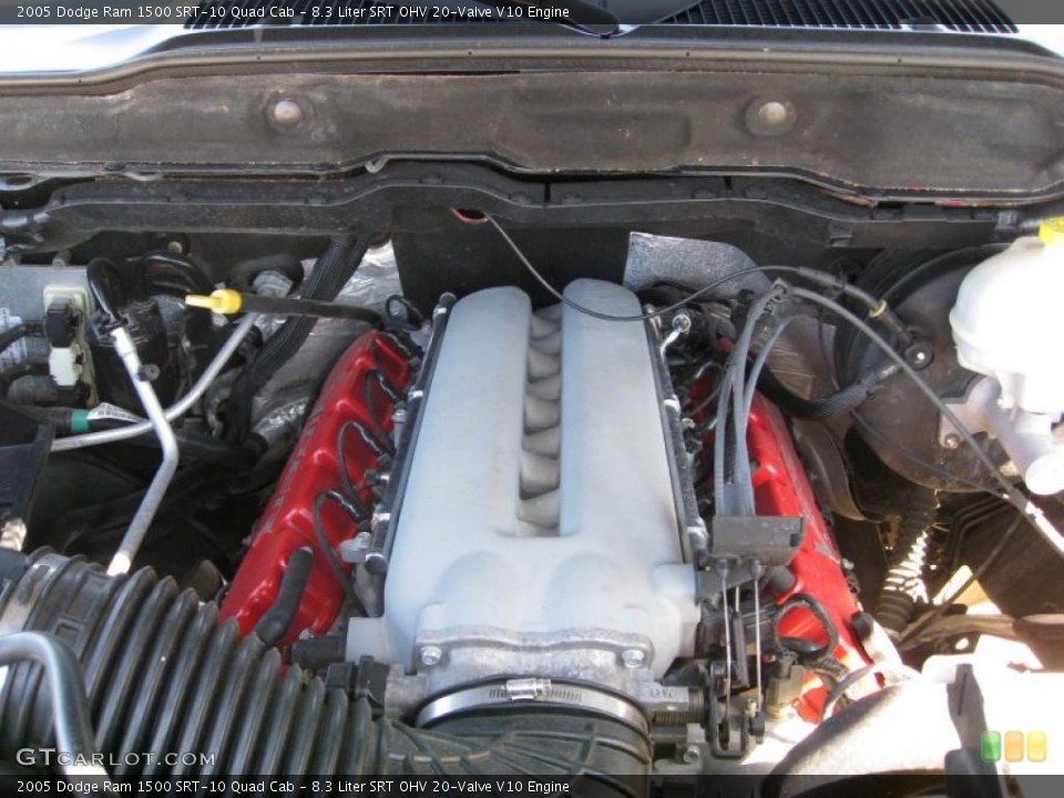 8.3 Liter SRT OHV 20-Valve V10 Engine for the 2005 Dodge Ram 1500 #49671219