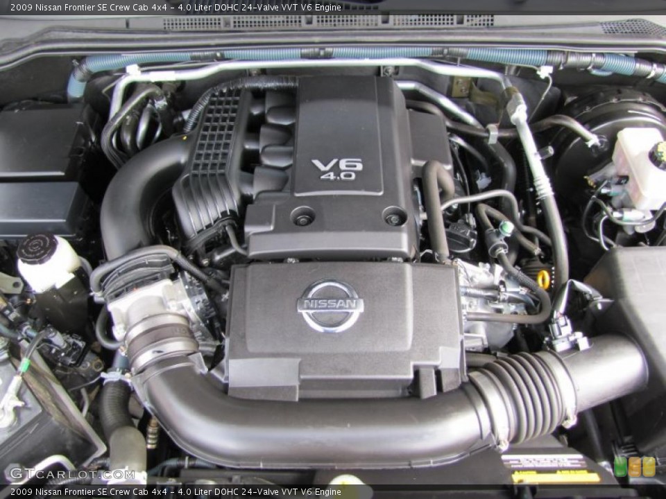 4.0 Liter DOHC 24-Valve VVT V6 Engine for the 2009 Nissan Frontier #49672704