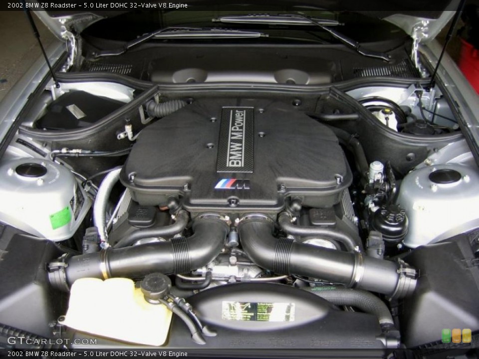 5.0 Liter DOHC 32-Valve V8 Engine for the 2002 BMW Z8 #49682088