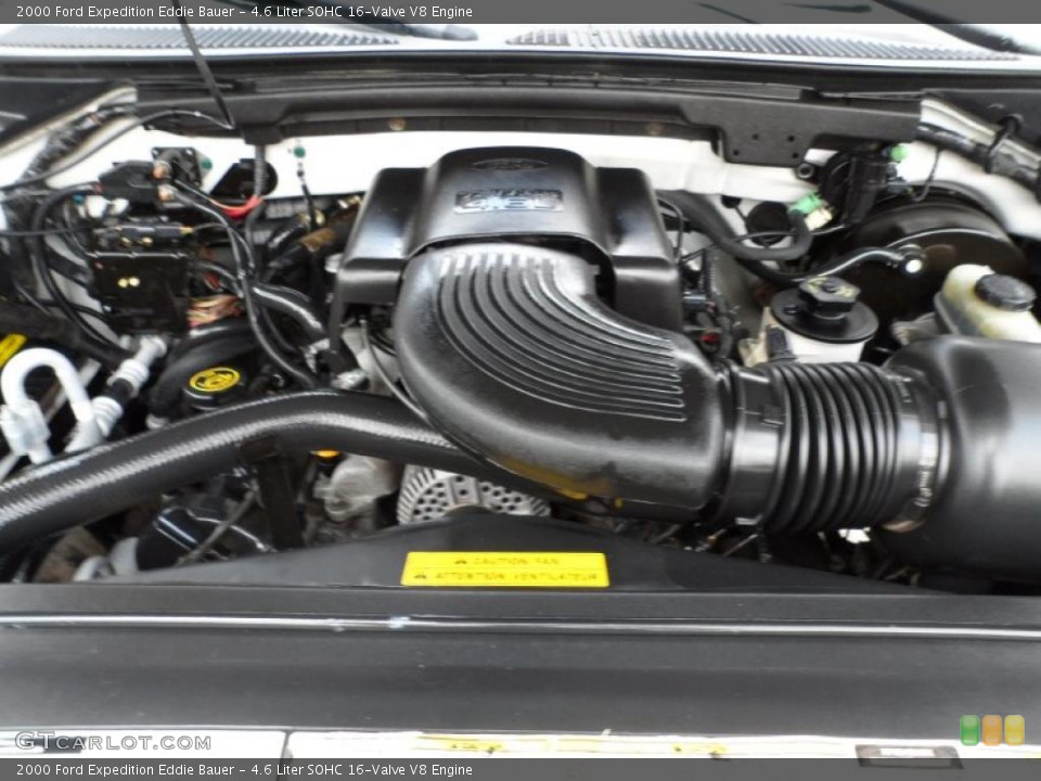 4.6 Liter SOHC 16-Valve V8 2000 Ford Expedition Engine