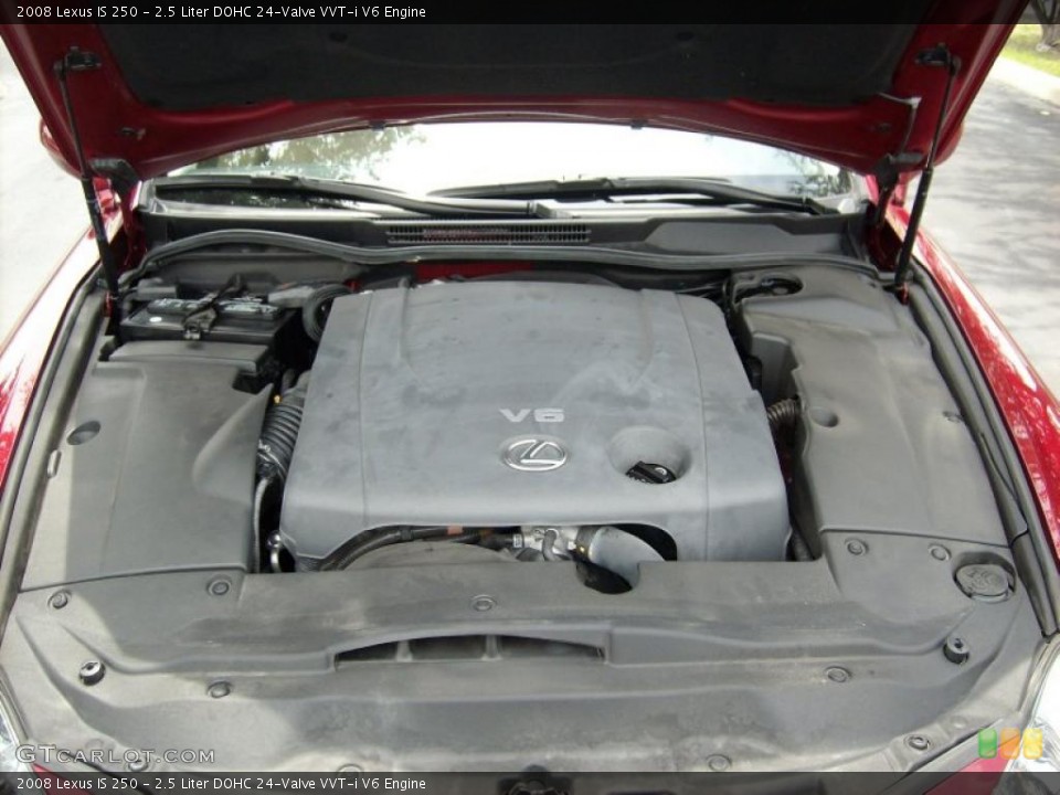 2.5 Liter DOHC 24-Valve VVT-i V6 Engine for the 2008 Lexus IS #49698091