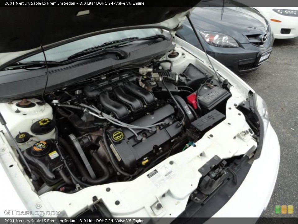 3.0 Liter DOHC 24-Valve V6 Engine for the 2001 Mercury Sable #49703047