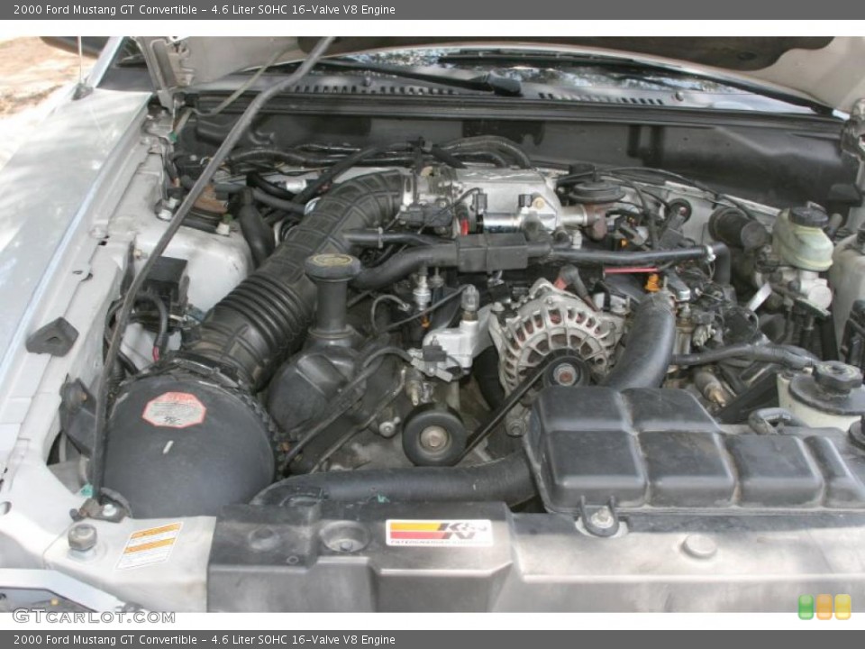 4.6 Liter SOHC 16-Valve V8 Engine for the 2000 Ford Mustang #49704277