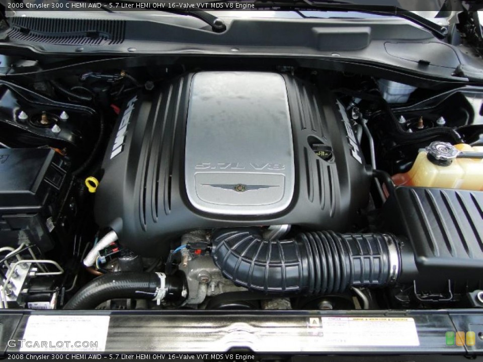 5.7 Liter HEMI OHV 16-Valve VVT MDS V8 Engine for the 2008 Chrysler 300 #49709335
