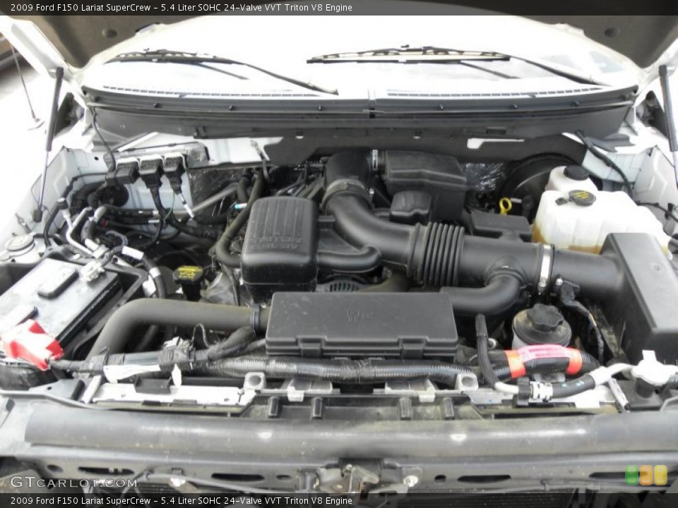 5.4 Liter SOHC 24-Valve VVT Triton V8 Engine for the 2009 Ford F150 #49711738