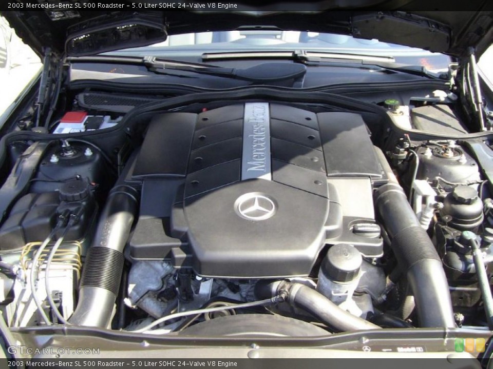 5.0 Liter SOHC 24-Valve V8 Engine for the 2003 Mercedes-Benz SL #49714327