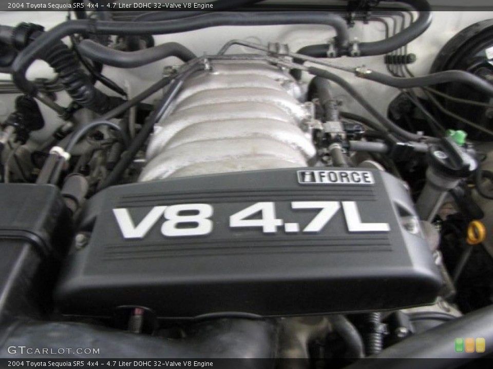 4.7 Liter DOHC 32-Valve V8 Engine for the 2004 Toyota Sequoia #49719125