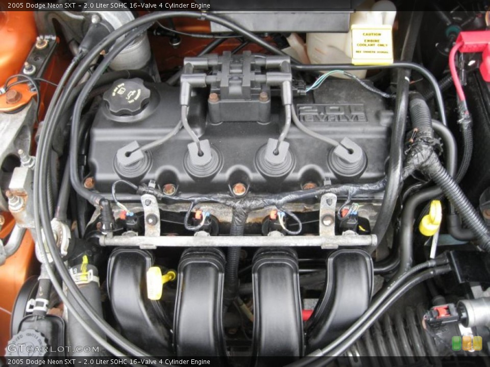 2.0 Liter SOHC 16-Valve 4 Cylinder Engine for the 2005 Dodge Neon #49721833