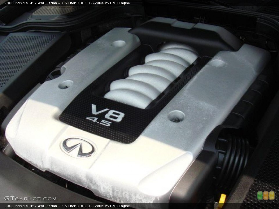 4.5 Liter DOHC 32-Valve VVT V8 Engine for the 2008 Infiniti M #49724572