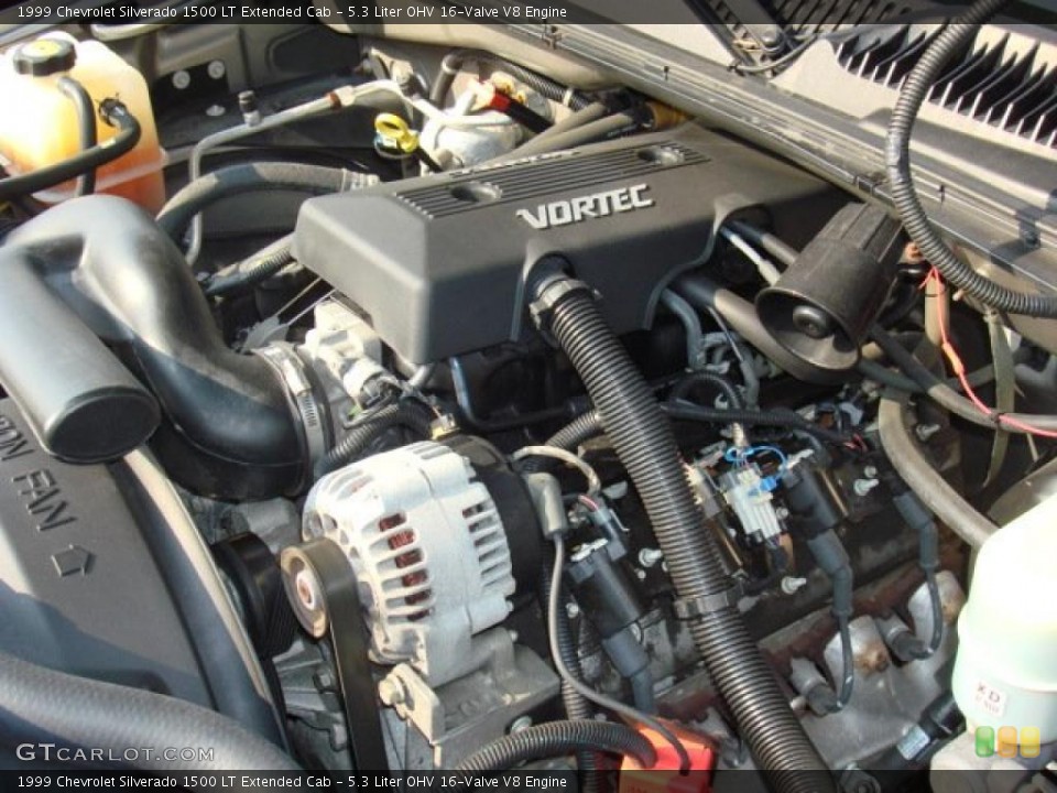 5.3 Liter OHV 16-Valve V8 Engine for the 1999 Chevrolet Silverado 1500 #49732969