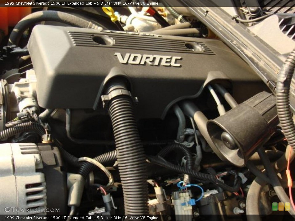 5.3 Liter OHV 16-Valve V8 Engine for the 1999 Chevrolet Silverado 1500 #49732984